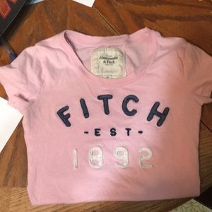 Abercrombie and Fitch Pink Shirt